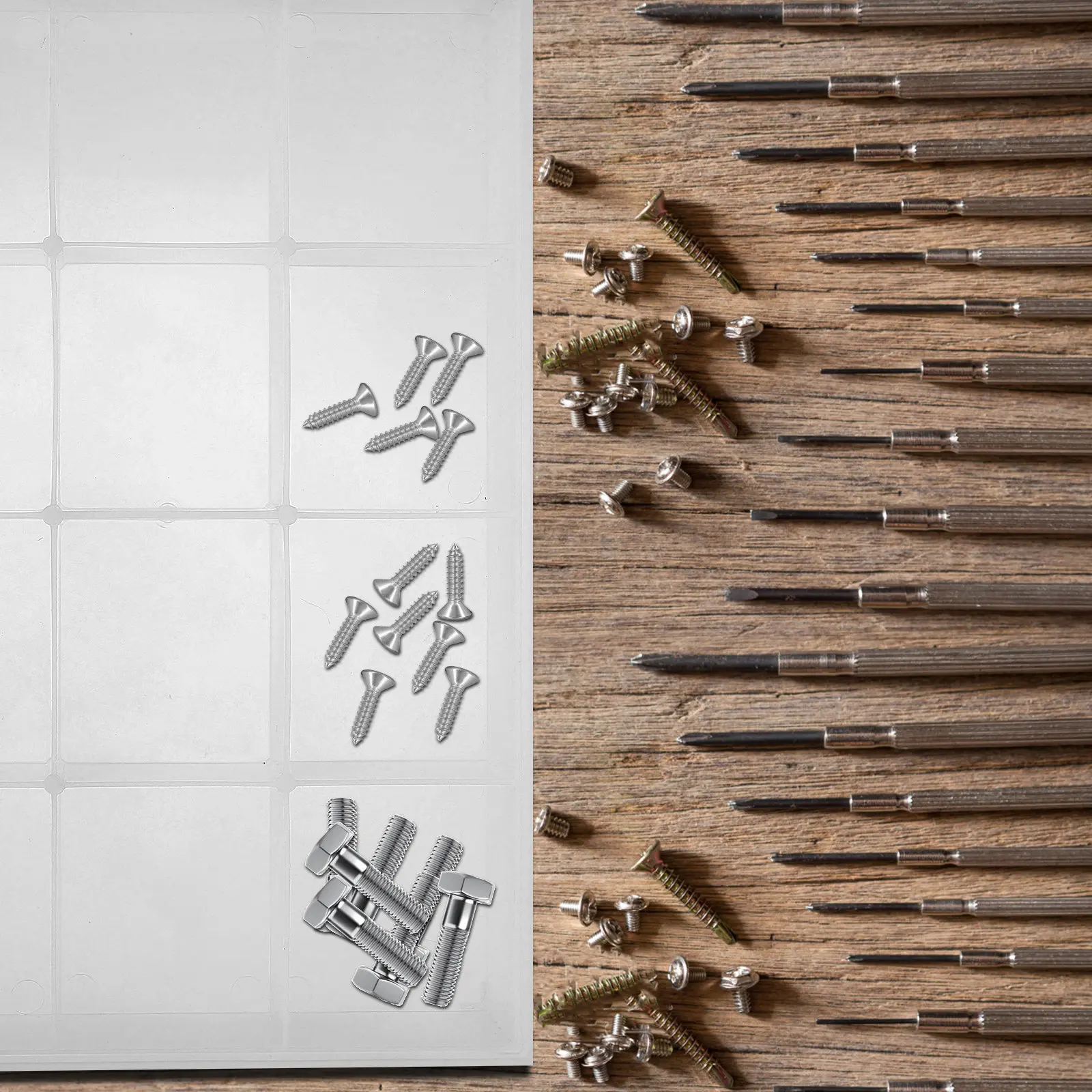 

Small Parts Storage Box 12-Grid Transparent Compartment Organizer Multi-Functional Jewelry Beads Nail Charm Storage Container