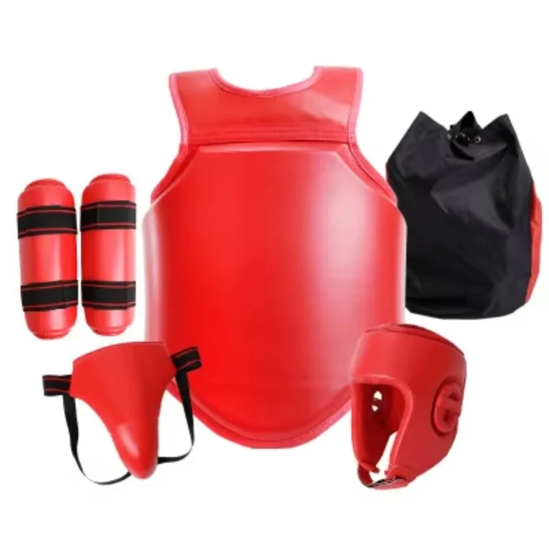 

Sanda protective equipment set Boxing equipment Boxing set Breathable perspiration Accurate fit