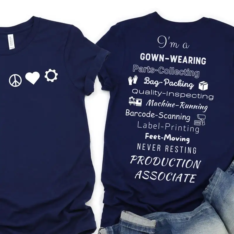 Production Associate Machine Operator T-Shirt