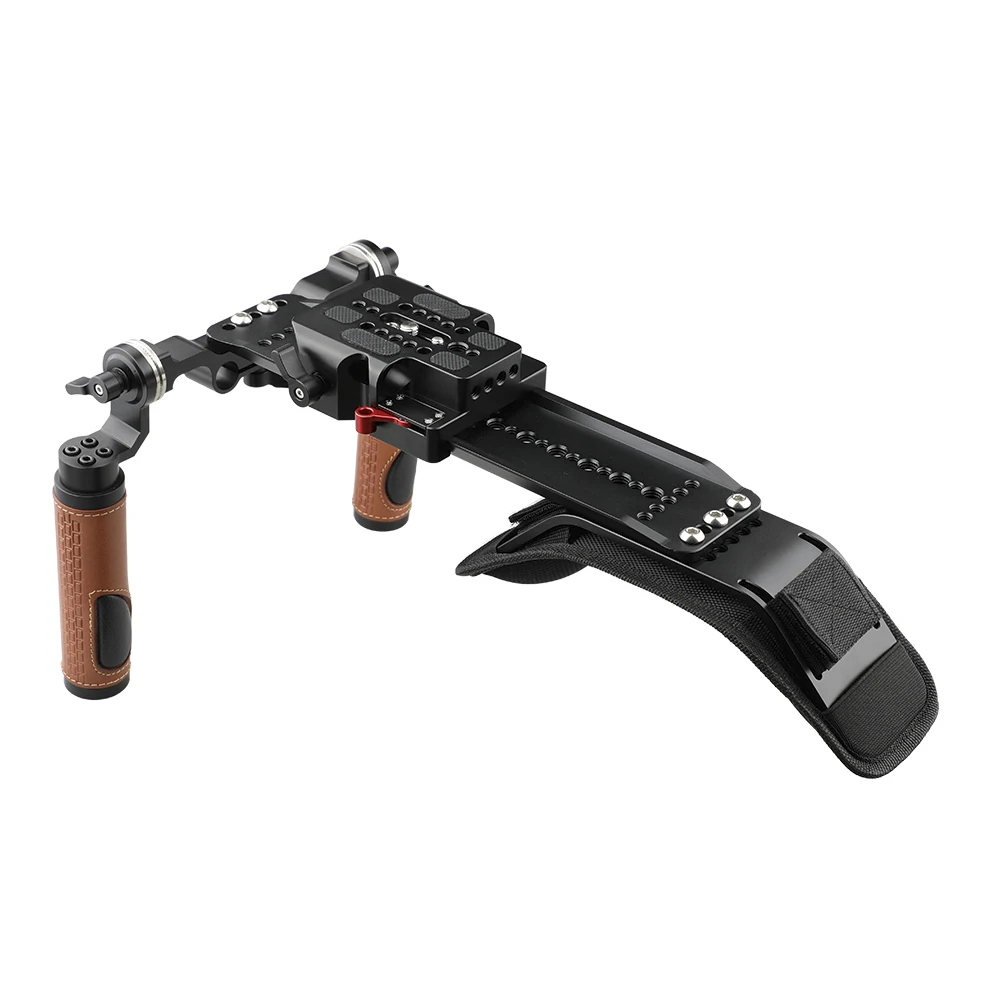 CAMVATE Pro Shoulder Rig Handle Kit With ARRI 12\