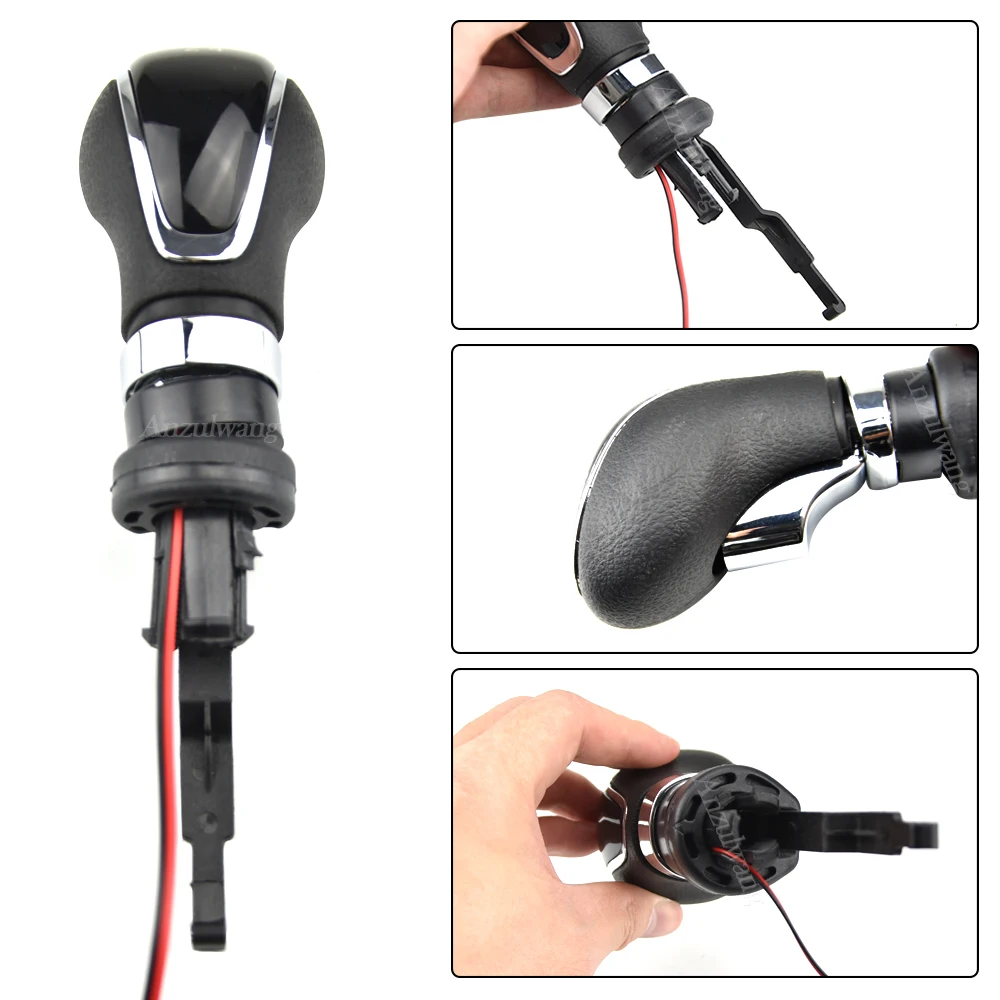 LED Car Gear Shift Knob Manual 6-Speed Head Handle Lever Replacement for Vauxhall Opel Buick Excelle GT/XT Astra 55565904