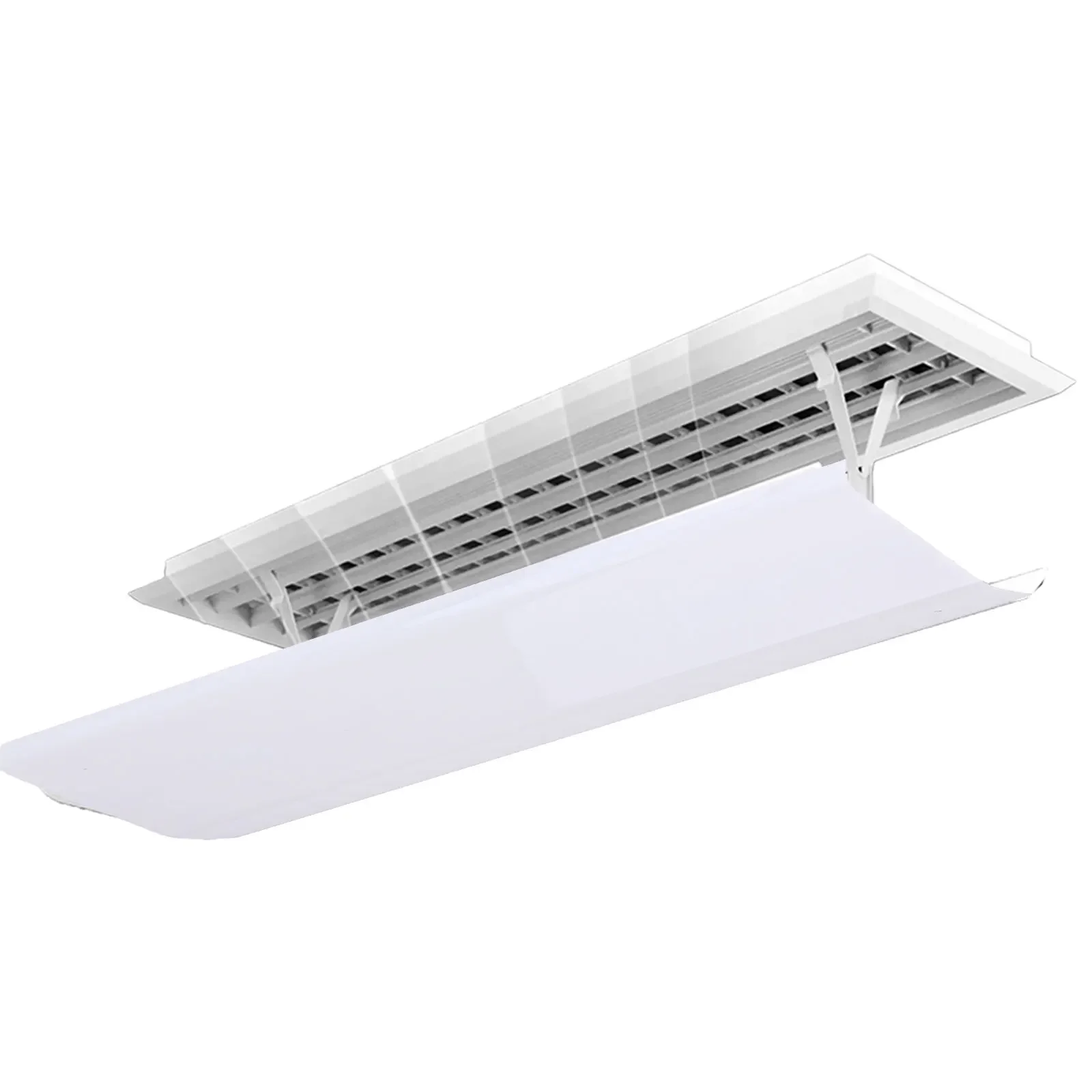 1pc Air Deflector Wind Outlet Baffle Retractable Air Conditioner Anti-Direct Blowing Compatible With Wall-mounted Air Condition