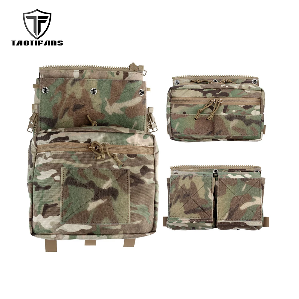 

LV119 Assault Tactical Back Panel Core Flashbang Flap GP Pouch Zip-on Modular Expandable LV119 Plate Carrier Hungting Vest