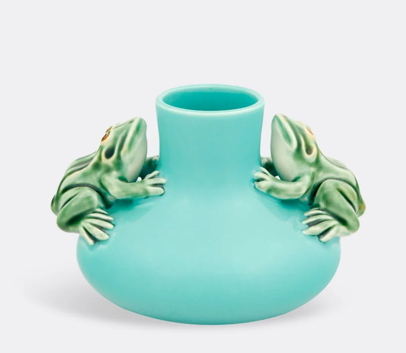 

'Jarra Rãs' vase, medium Bordallo Pinheiro