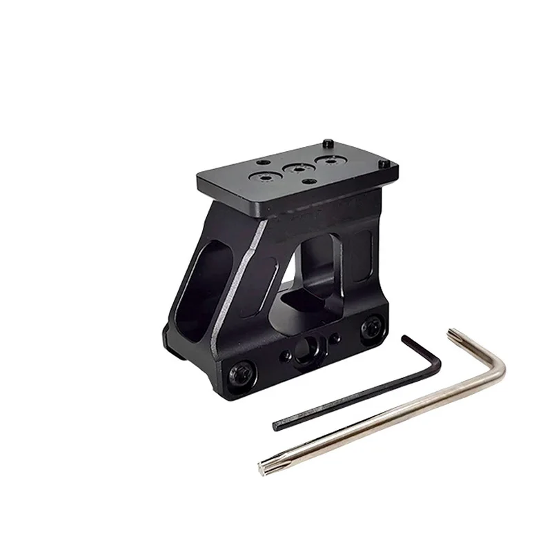 AIBOULLY Holy Warrior RM82 HRS Red Dot Reflexvisier mit MRD Scope Base Mount für Pistole Glock 17 19 Taktisches Gewehr Airsoft Jagd 5
