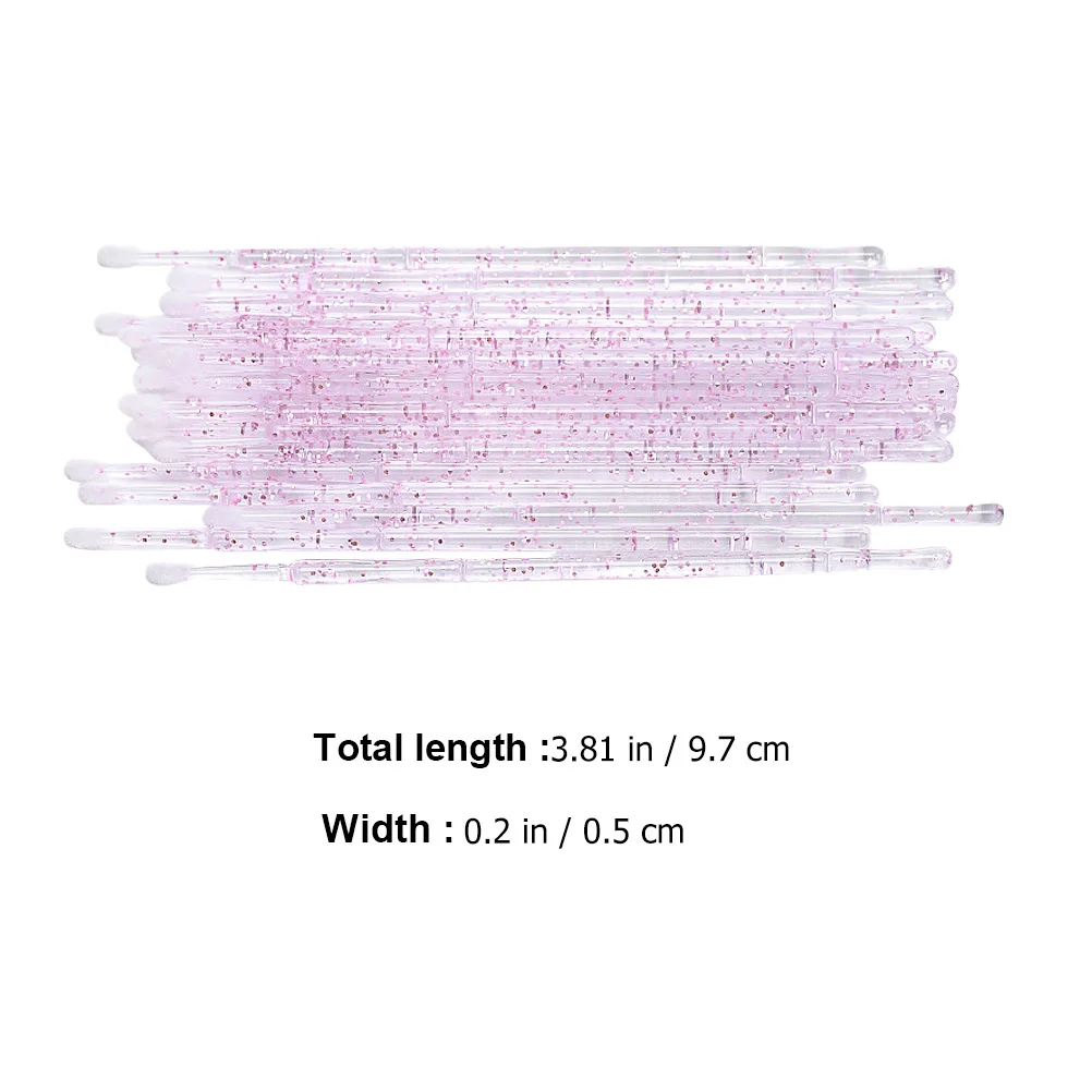 200 قطعة قضبان تنظيف الرموش القابل للتصرف أدوات إزالة المكياج لمستلزمات وشم الحاجب أداة تجميل مسحات القطن #2