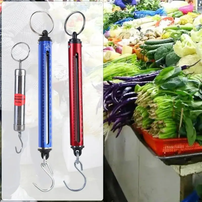 808B Mechanical Cylinder Spring Dynamometer For Convenient Weighing Luggage Groceries