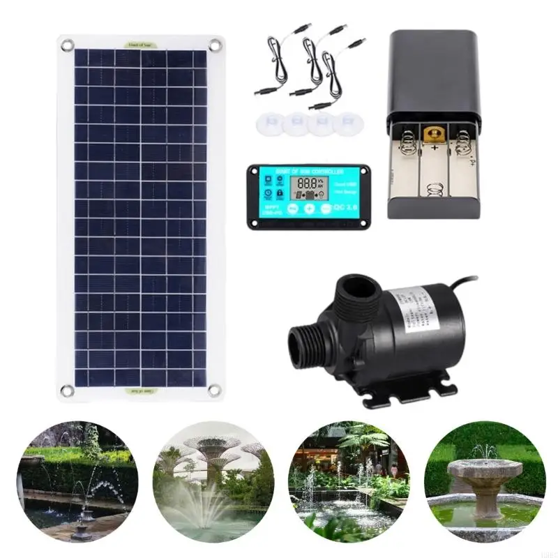 H9ec Solar Power Pond Testa per le cascate dei serbatoi pesce design a basso rumore