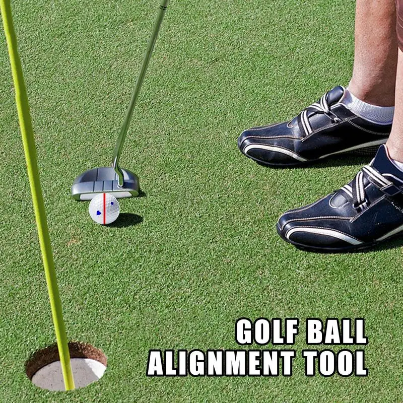 Golf Ball Marker Tool Golf Ball Alignment Marker Tool Alignment Ball Marker Golf Accessories For Men Women Golfer Daily Training