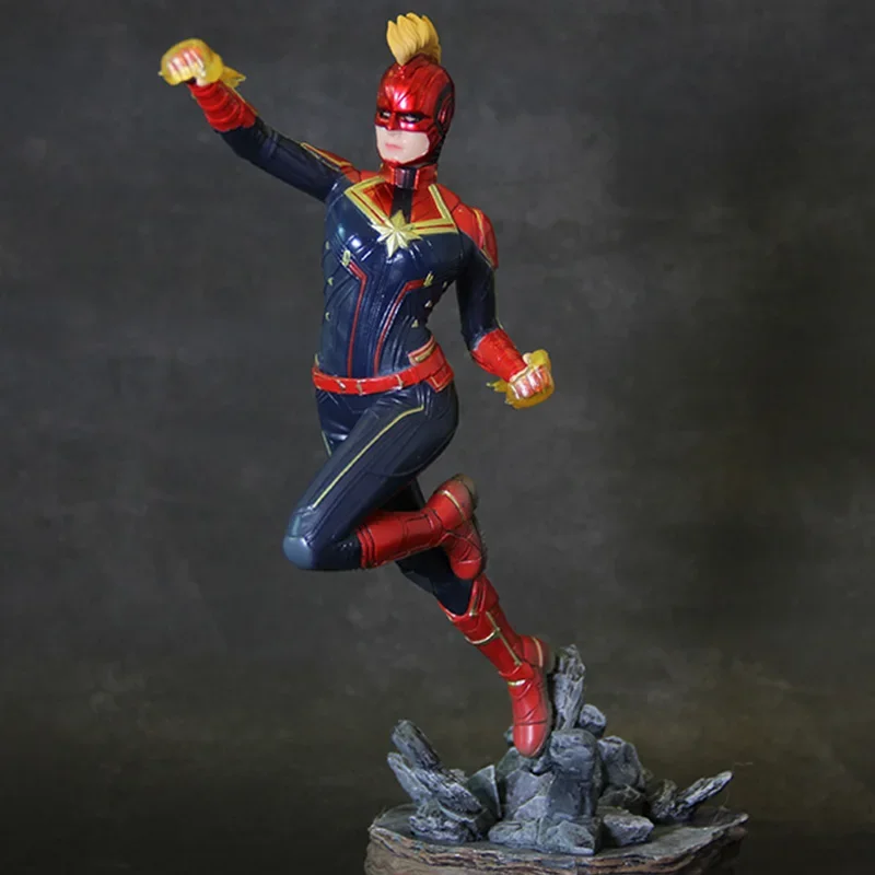 

Marvel Avengers Captain Marvel PVC Statue Figure Model Toys