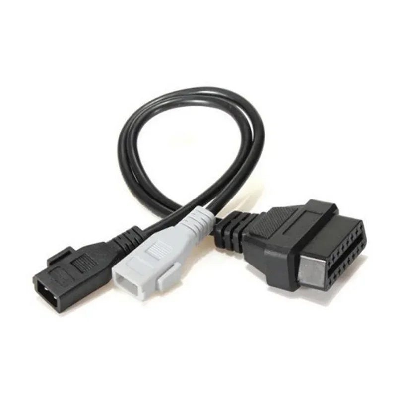 2P+2P to 16Pin OBD2 Cable VAG Adapter For AUDI 2X2 OBD1 OBD2 Car Diagnostic Cable 2P+2P to 16Pin Female Connector for VW/Skoda