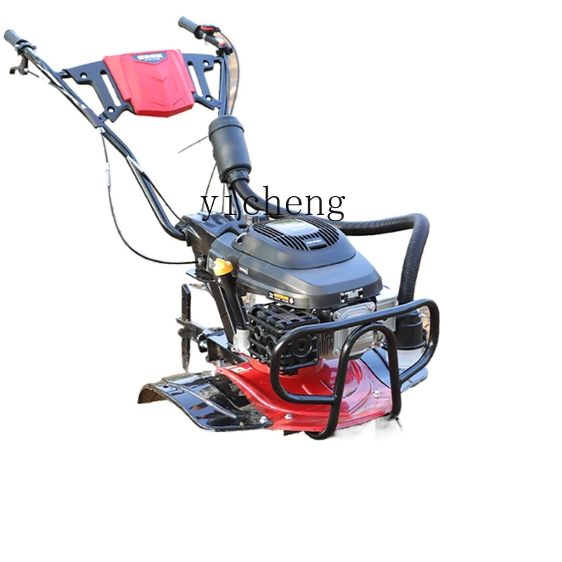 ZC Mini-Tiller Small Power Furrowing Machine Cultivation Machine Rotary Tillage Weeding Loose Soil Ditching Banking Machine