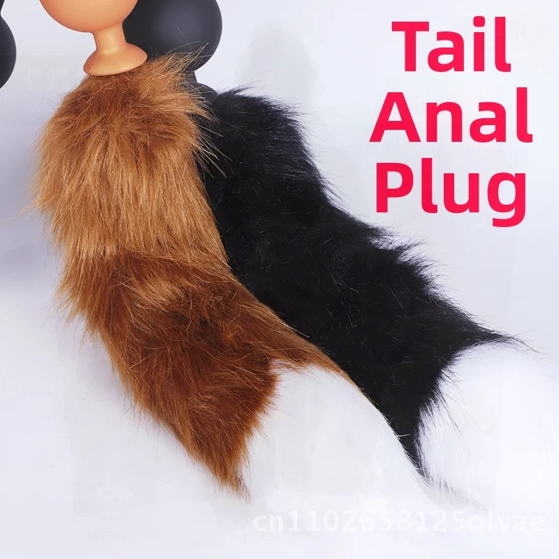 تسعة عوالم بيضة سيليكون ناعمة مع ذيل خرز سحب طويل للغاية للتدريب على الجنس للبالغين ذهبي أسود برتقالي أخضر مضيء #3