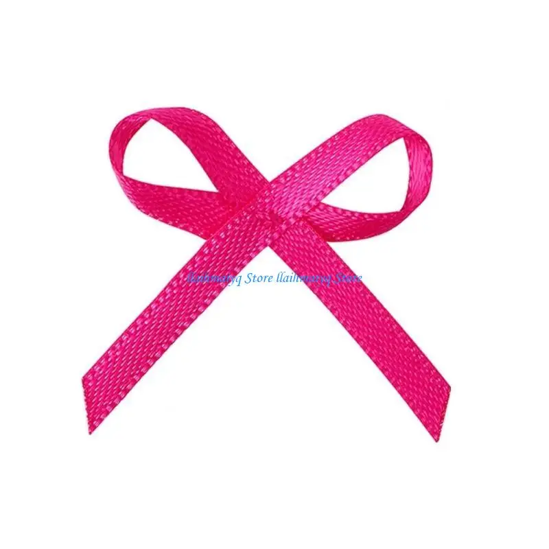573B 200x/set Ribbon Bowknot for Gift Wrapping Sewing Embelishments Bowknot DIY