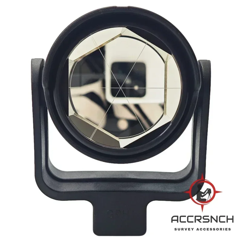 

ACCR GPR1 + GPH1 Простая светоотражающая призма, геодезический отражатель для аксессуаров системы тахеометра Leica, топография с серебряным покрытием