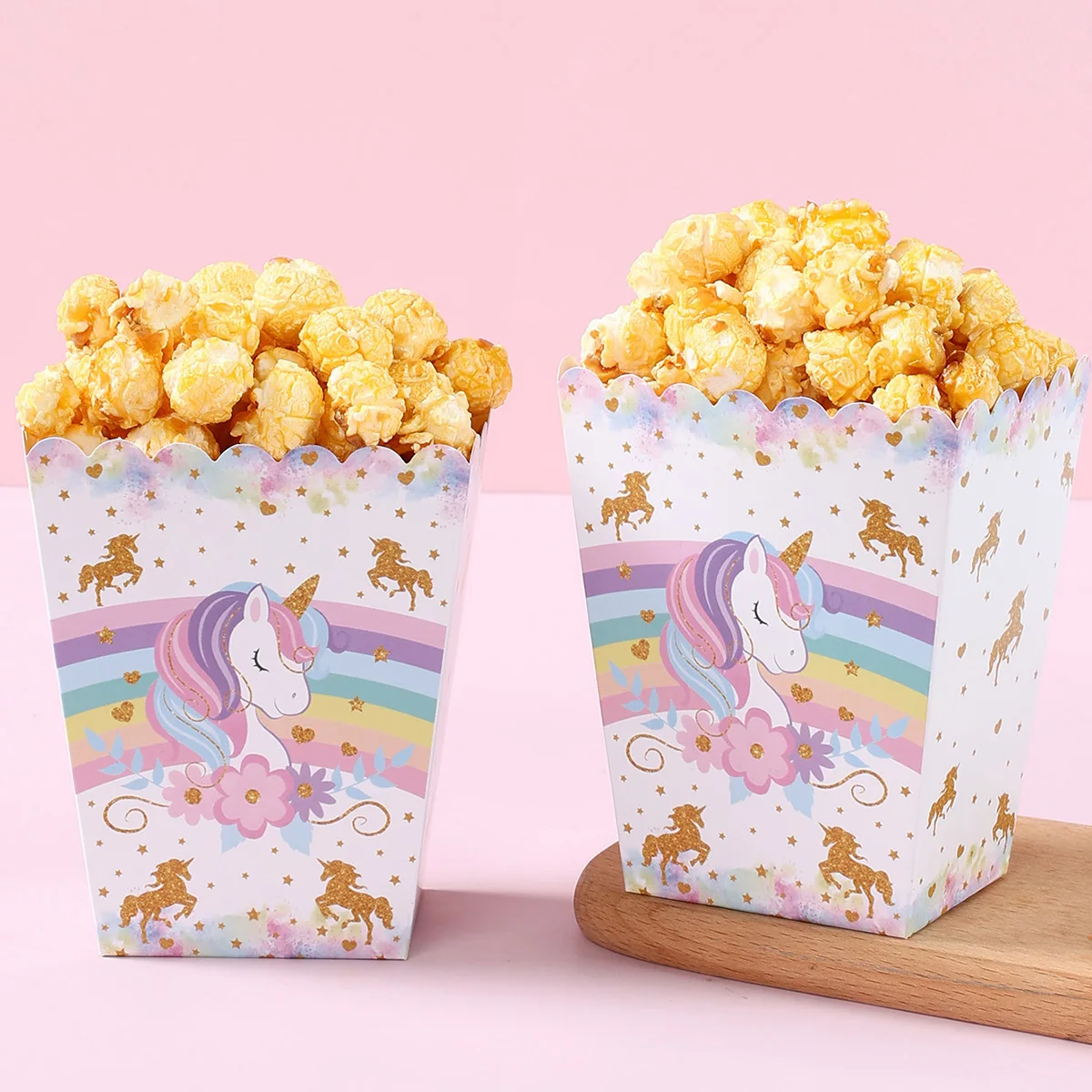Unicorn Party Supplies Rainbow Unicorn Paper Plates Cups Napkin for Baby Shower First Girls Birthday Party Decorations — zdjęcie 5