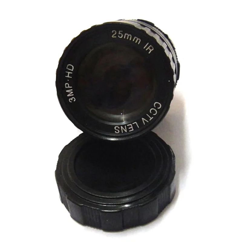 PHILE-3Mp 25Mm CCTV Lens View 70M 11 Degrees F1.4 IR Fixed Iris CS Mount For Security CCD Camera