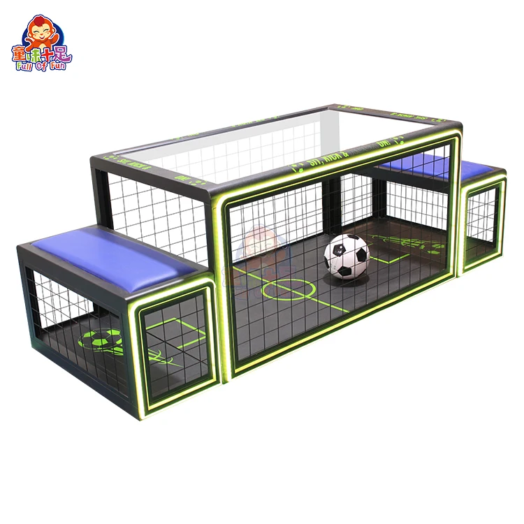 

Newest Football Interactive Game 2 Players Subsoccer Table Indoor Sport Game Machine With Light