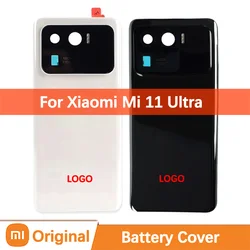 Original Rear Battery Cover For Xiaomi Mi 11 Ultra Back Door Housing Phone Shell Replace M2102K1G M2102K1C Ceramic Mi11 Ultra