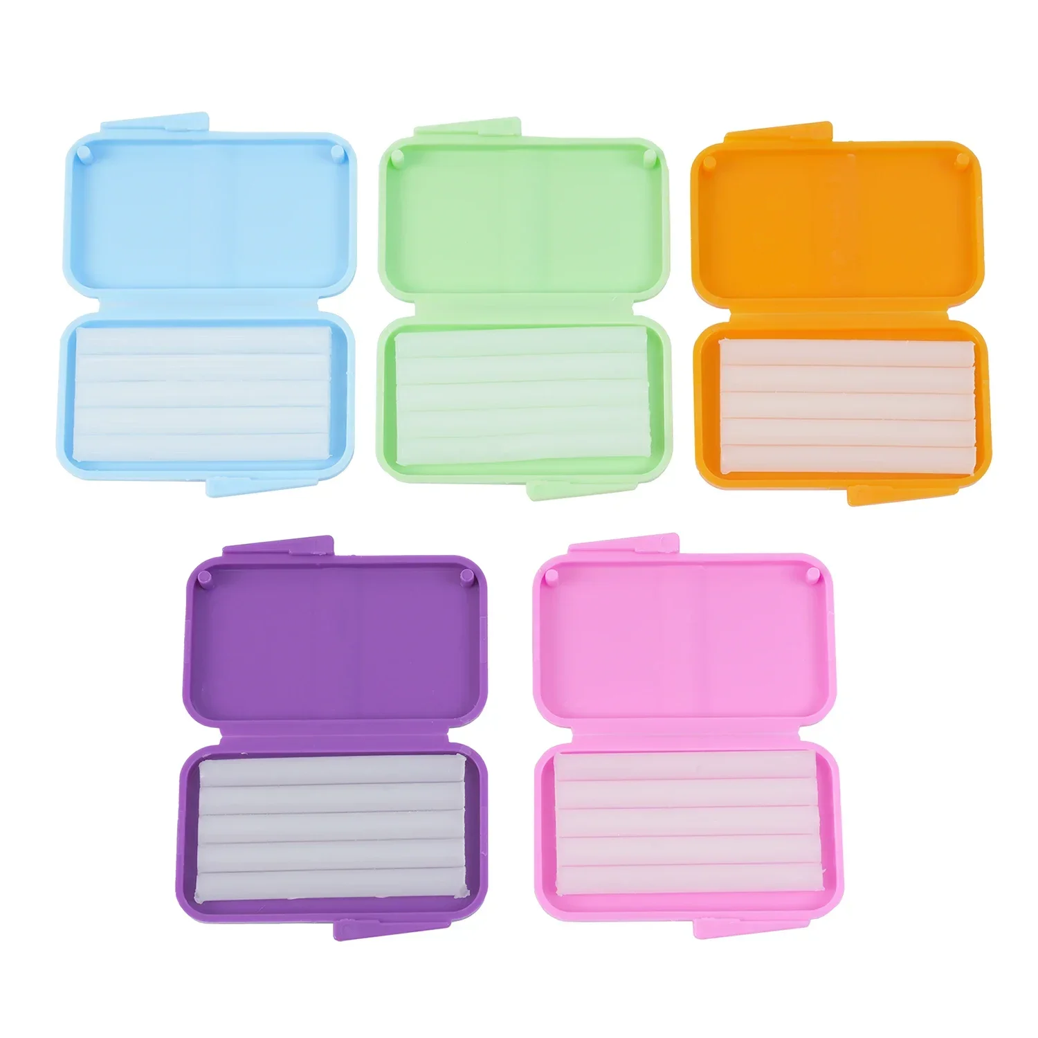 

10 Box/Pack Dental Orthodontics Ortho Wax Mint Mix Scent Fruit 10 Scents For Braces Bracket Gum Irritation Teeth Whitening