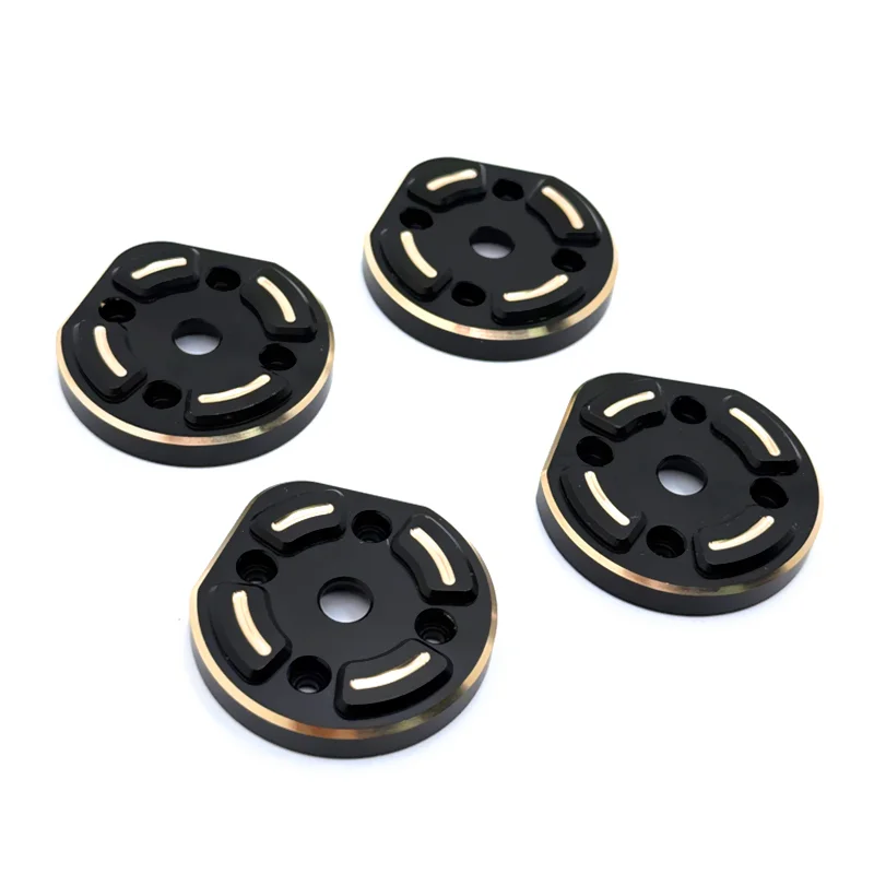 RC Crawler Brass Chassis Weight Block For MJX/H12Y/H12P 1/12 Increase Load Anti-rollover Design Modified Upgrade Parts