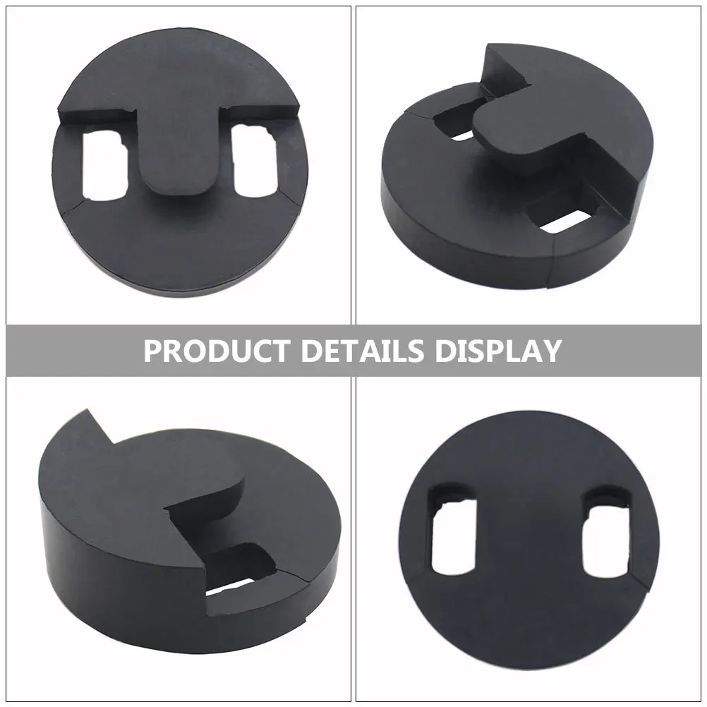 

1pc Cello Mute Rubber Black Durable Sound Reduction Compact For Cello Practice Instrument Accessories Violoncello Part