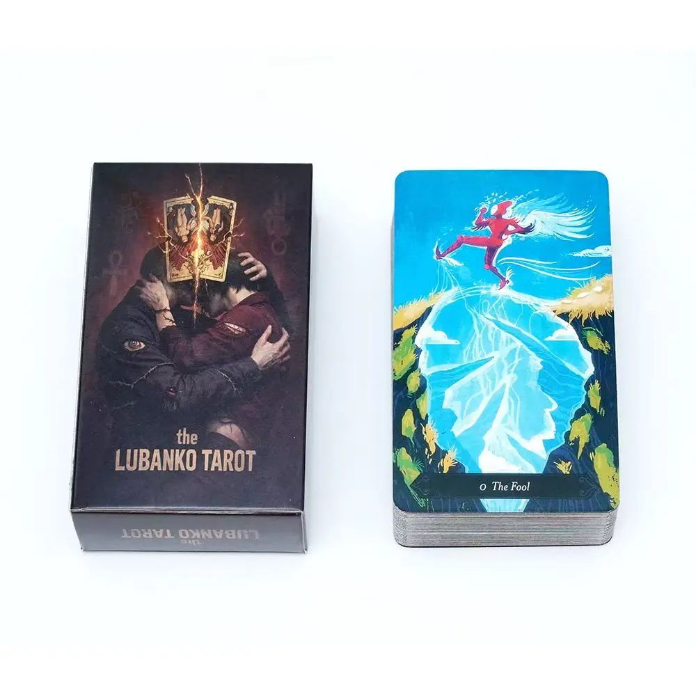 Le jeu de tarot Lubanko – Jeu de tarot mythique et sensuel de 80 cartes pour la divination moderne et la découverte de soi 10,3*6 cm