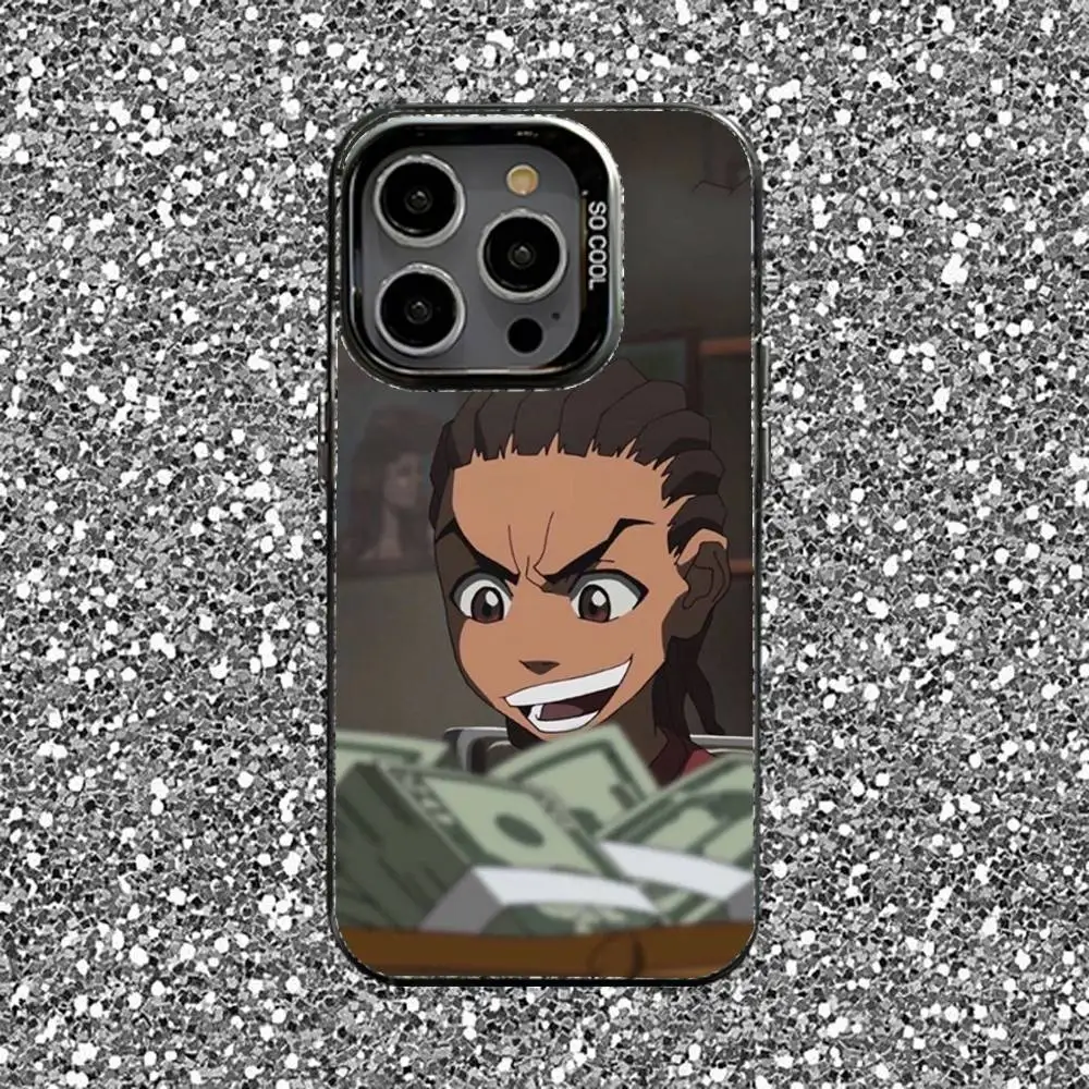 حافظة لهاتف آيفون 16,15,14,13,12,11,Pro,XS,Max,Plus,Mini,SE غطاء مقاوم للصدمات من Riley Freeman Boondocks لهاتف آيفون 16,15,14,13,12,11,Pro #2