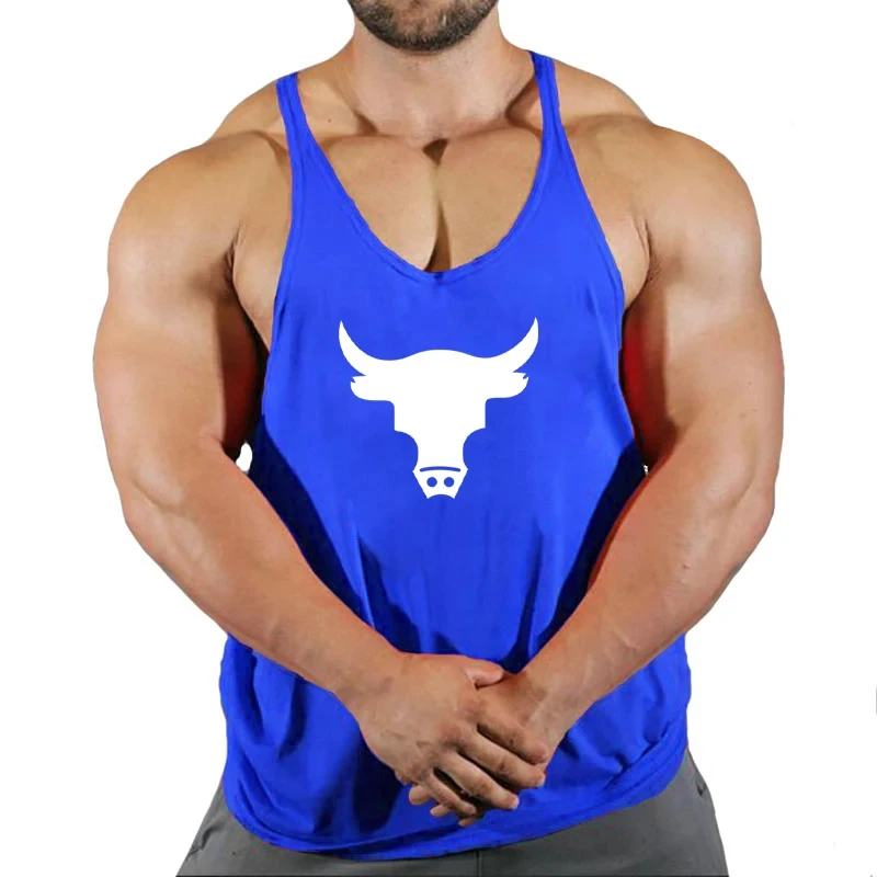 Gym Shirt Gyms Man Workout Bodybuilding Men Sportswear Men\'s Clothes Tank Top Vest Clothing Muscle Singlet Fitness Undershirt