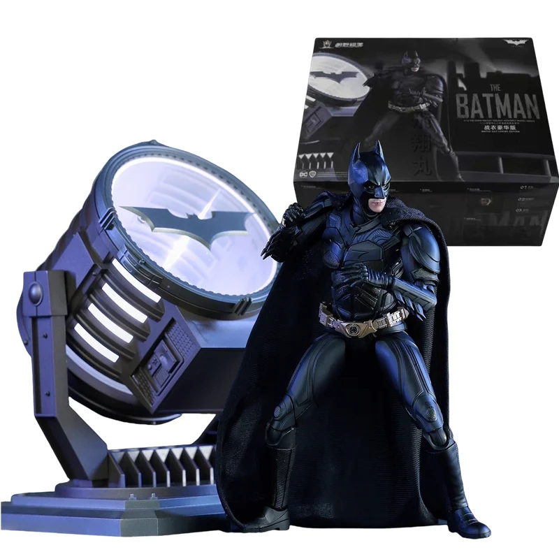 DC Originals MODOKING The Dark Knight Batman Bat Signal Action Figure Justice League Bruce Wayne Collectible Model Doll Kids Toy