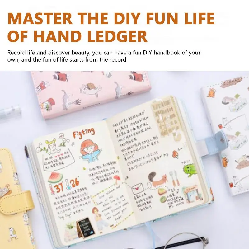 Mini Portable Printer Pocket Inkless Printer With 6 Rolls Thermal Paper Inkless Printer For Label Receipt Photo Notes Todo List