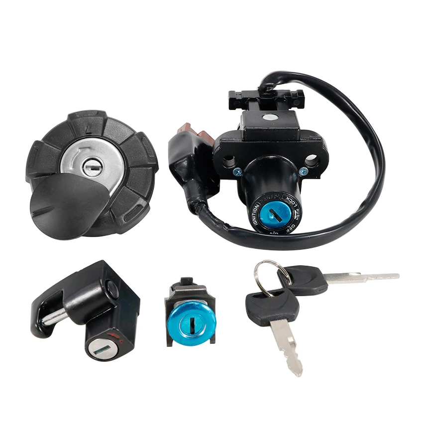 CRF300LS CRF300 Ignition Key Lock Switch Set Motorcycle Key Kit For Honda CRF300LS CRF300 2025 OEM:35010-K1T-J50