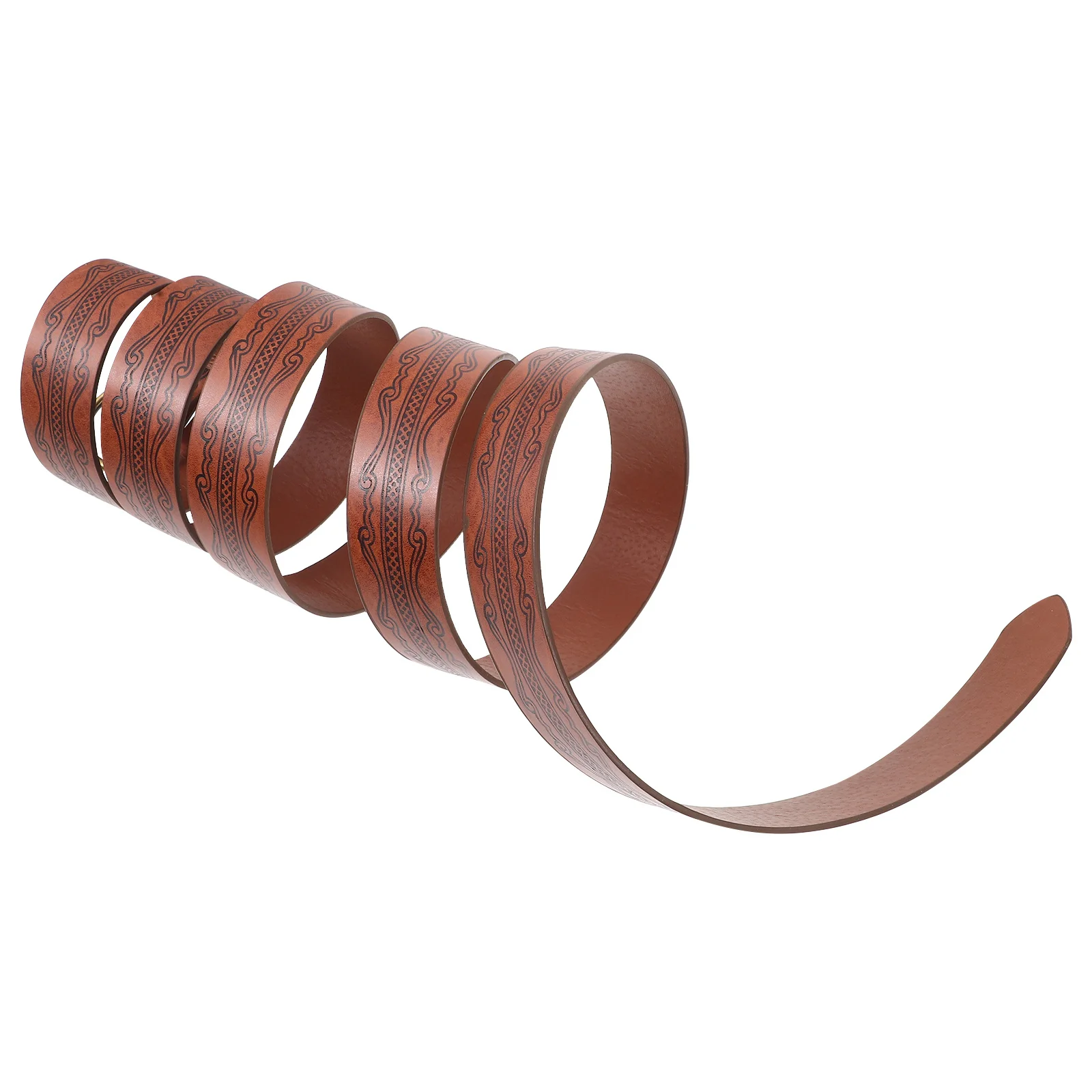 Średniowieczny pas wikingów, vintage, tłoczony pas renesansowy, dodatek do kostiumu dla mężczyzn, cosplay, występ