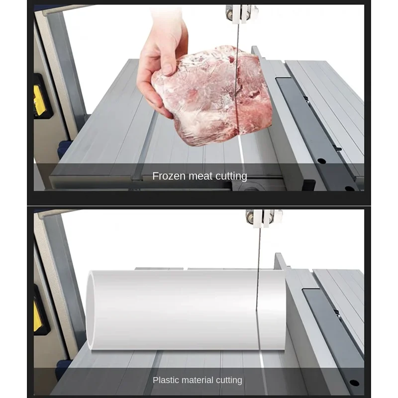 

Дешевая 8-дюймовая ленточная пила, многофункциональная деревообрабатывающая ленточная пила, бытовой лобзик, настольная пила 220 В, 500 Вт, 15 м/с