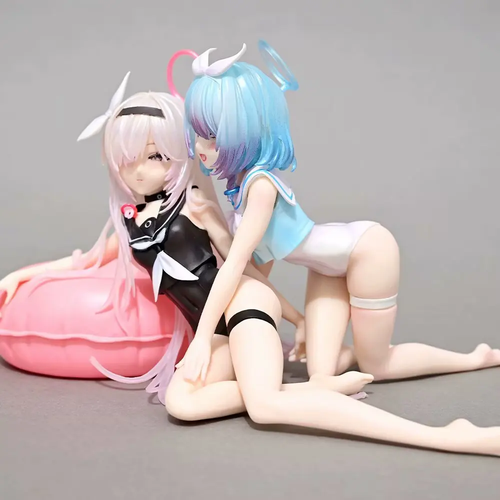 Figurines de dessin animé Arona Prana, 12cm, nouveaux archives bleues, modèle de périphériques, belle fille, décoration de bureau, ornements, cadeaux, jouets