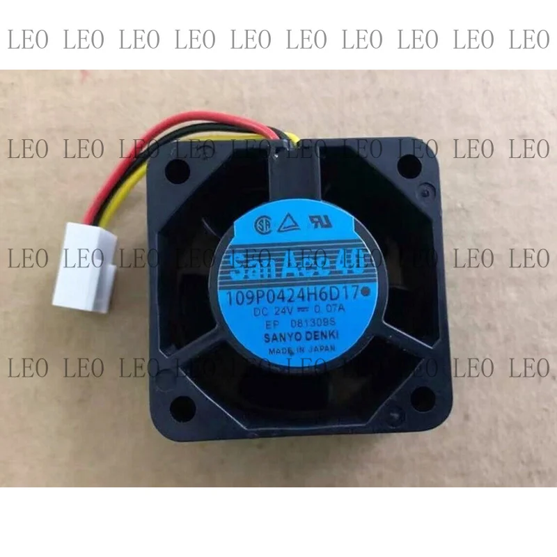 MY For Sanyo FAN 109P0424H6D17 cooling fan DC 24V 0.07A 40*40*20mm 3-Pins