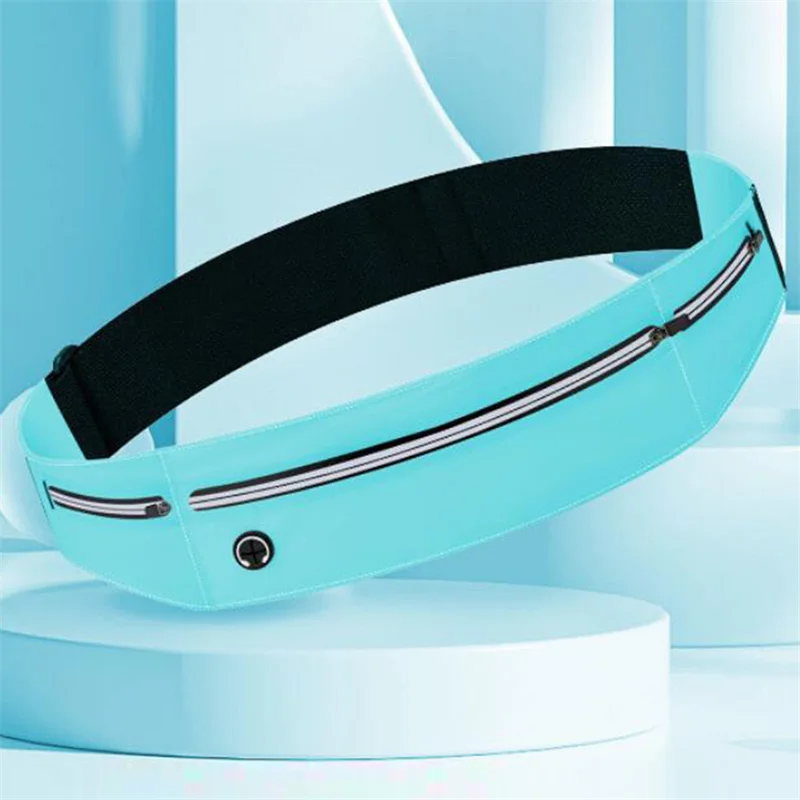 Ceinture de sport étanche et invisible, ceinture de fitness multifonctionnelle ultra-fine, équipement de marathon, téléphone de course à pied, unisexe