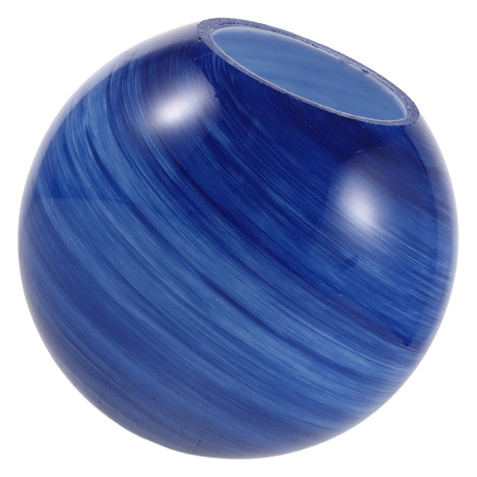 Space Theme Lampshade Glass Globe Sphere Decorative Ceiling Light Cover Planet Pattern 4.72 Inch Diameter 2.17 Inch Opening