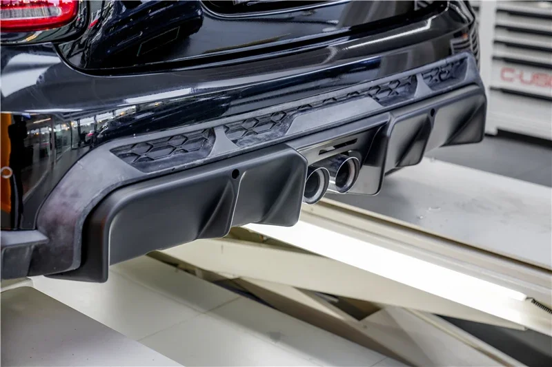 Autozubehör AB 3DD Style Heckdiffusor passend für 2022-2023 MINI F56 JCW Hecklippe