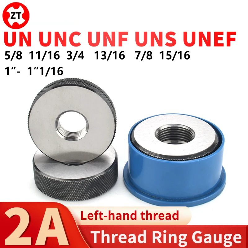 jeu-de-2-jauges-annulaires-go-nogo-2a-a-filetage-gauche-5-8~15-16-1''-1''1-16-un-unc-unf-uns-unef-outil-de-mesure-de-filetage-externe-americain