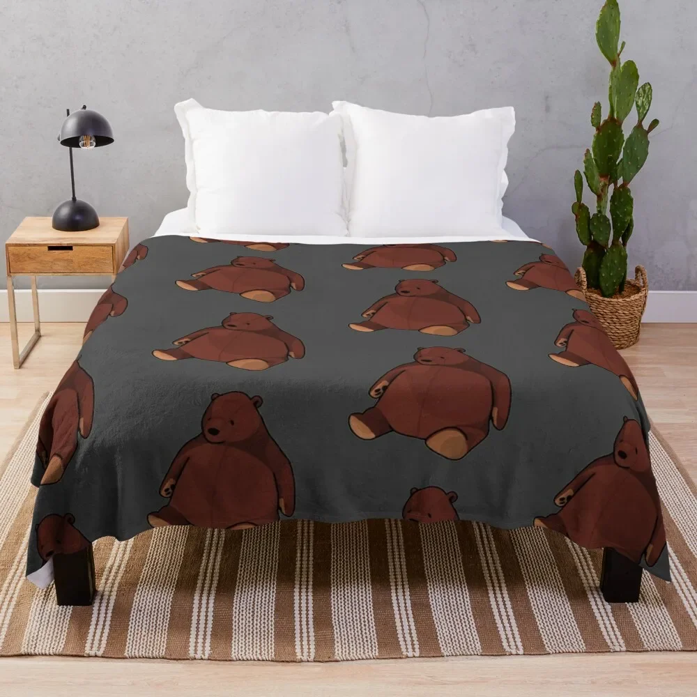 

Djungelskog drawing Throw Blanket Durable Warm Blanket for Daily Home Use