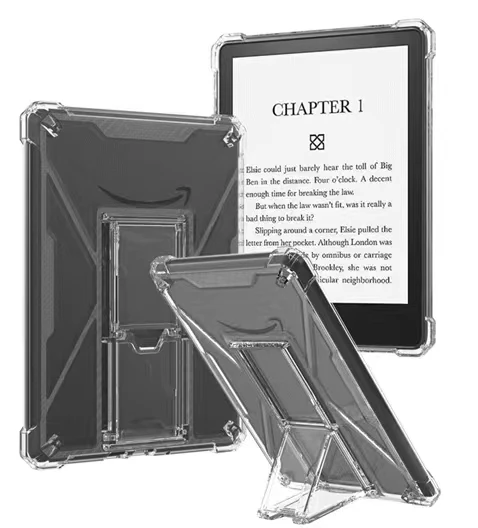 Shockproof Protective Case for Amazon Kindle 11th Gen C2V2L3 Paperwhite 5 4 1 2 3 kindle 10th Transparent Flexible TPU Bracke