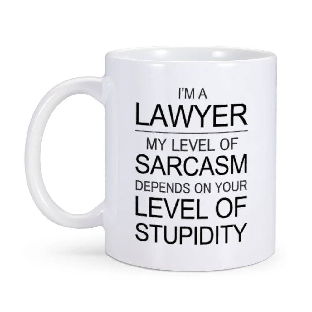 Funny Lawyer Coffee Mug I\'m A Lawyer Sarcasm Novelty Tea Cup Best Future New Attorney Mugs Unique Graduation Gifts for Lawyers