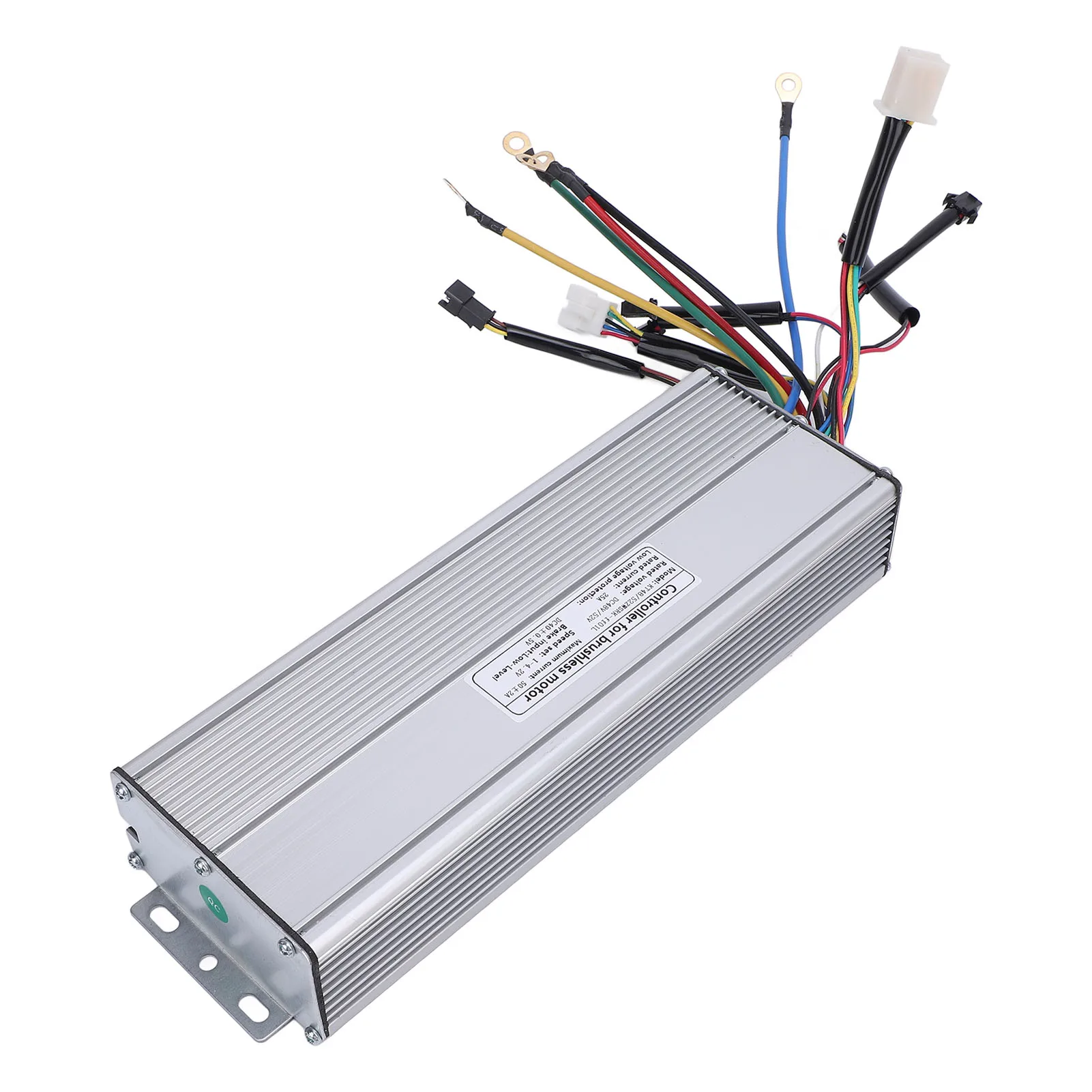 

Electric Bike Motor Controller 48V 52V 1500W 2000W 50A Square Wave 18 Tube Motor Controller with Lamp Line for KT Meter