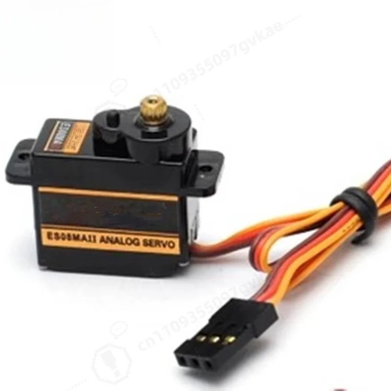 ES08MA II Micro Servo, Metal Gear 12g Mini Servo Motor, 1.8kg Torque 10sec Servo for RC Robot Airplane Car DIY Project