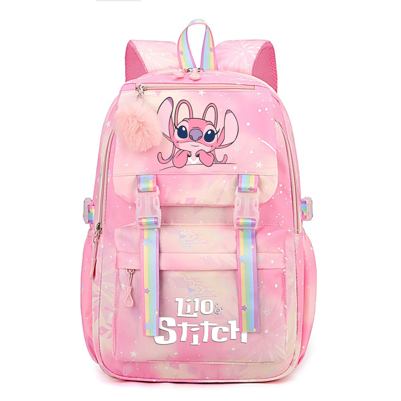 

Disney Lilo Stitch студенческий подростковый детский рюкзак школьный рюкзак Mochila женский рюкзак для мальчиков и девочек сумка для книг подарок