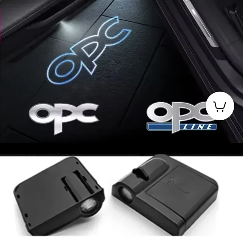 2PCS LED Car Interior Door Light Bulbs Decoration Lamp For Opel Astra H G J Zafira Corsa Vectra C D Antara Combo Insignia Mokka