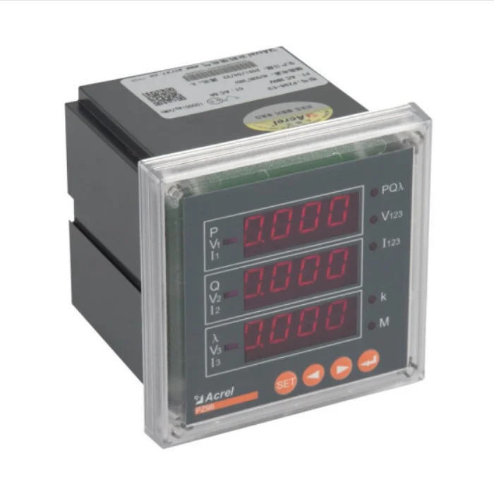

Acrel PZ96-AV3 Three Phase Multi-function Digital Power Meter with RS485 Modbus