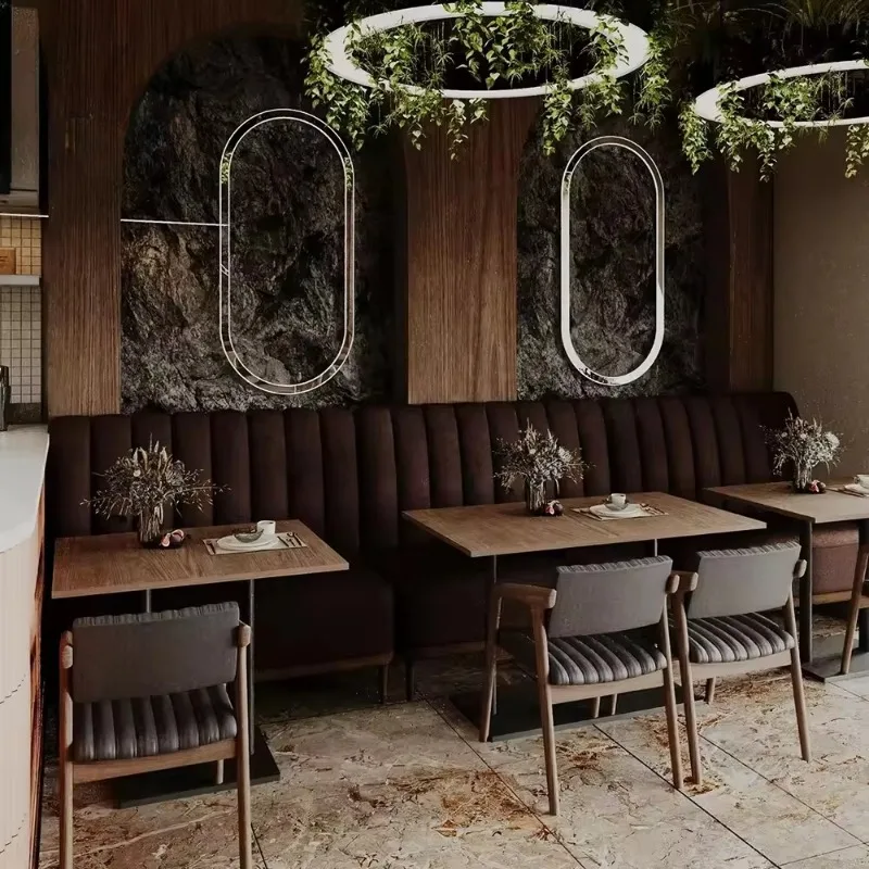 Furniture Restaurant Restaurant Coffee Shop Hotel bar Indoor Tables and Chairs  Sets Commercial Restaurant Furniture