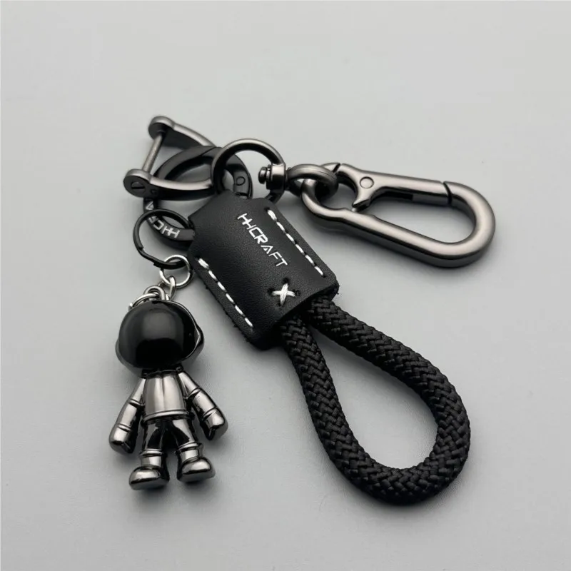 

Cool Cartoon Astronaut Car Keychain Charm Cute Astronaut Decoration Accessories Handbag Keychain Couple's Pendant Small Gifts